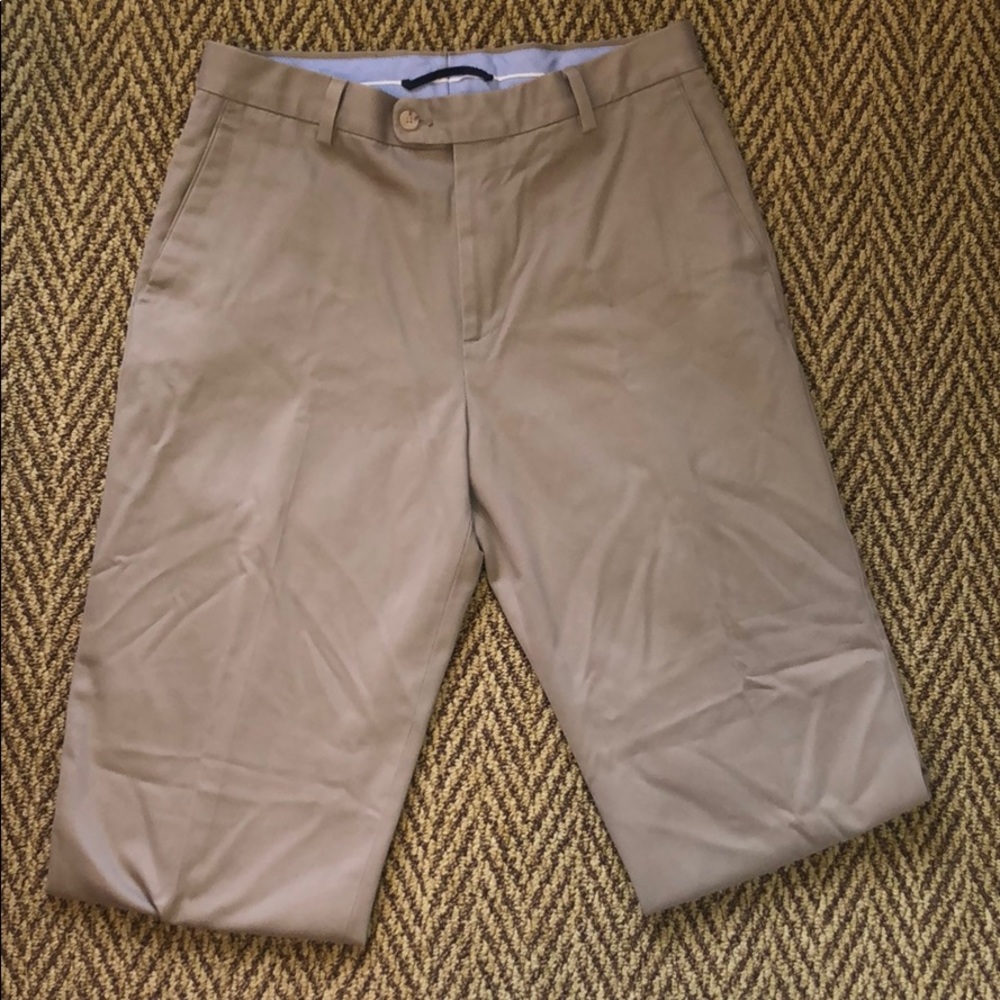 Men’s flat front Kirkland khaki pants